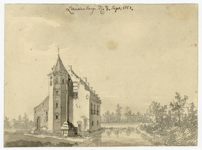 202341 Gezicht op het huis Molenstein tegenover het huis Leeuwenburgh aan de Langbroekerwetering te Rijsenburg. N.B. De ...